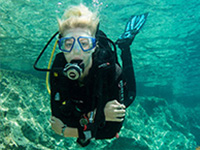 Learn to dive with PADI diving courses for beginners on Crete